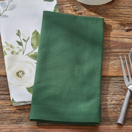 Servilleta De Tela Verde Musgo