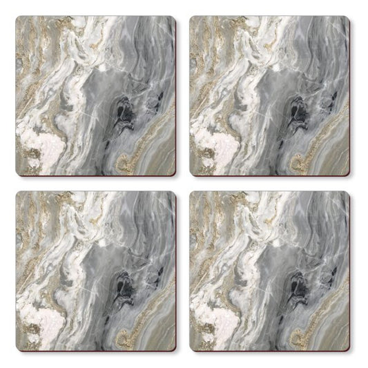 Coaster de mármol gris