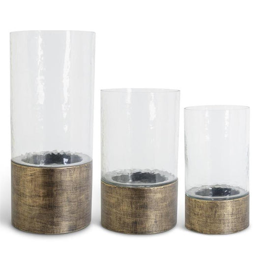 Candelero Color Cobre Con Cilindro