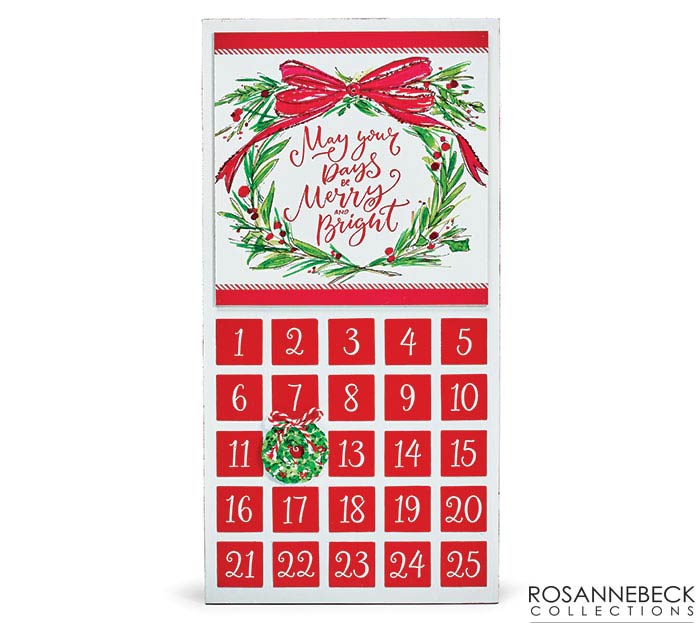 Rotulo Merry del 1-25 con iman