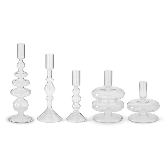 Candelero Transparente