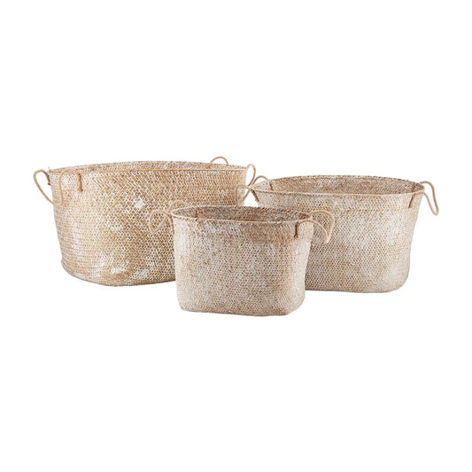 Canasta washada de seagrass