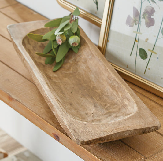 Batea De Madera 28In