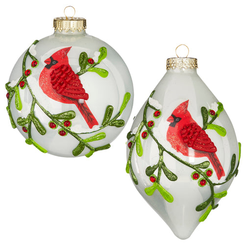 Ornamento de petirojos