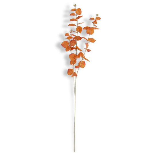 Ramo De Eucalipto Naranja De 90 Cm