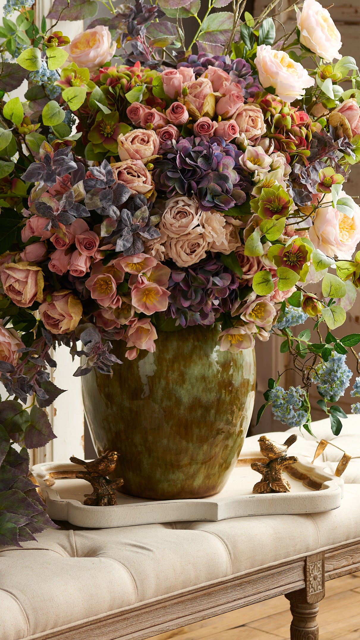 Pajarito Dorado En Rama