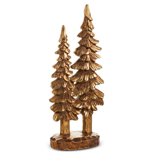 Figura De Bosque Dorado 20.5In