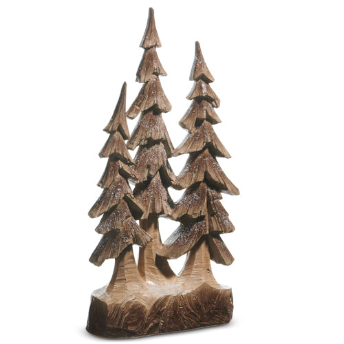 Arbol Rustico Azucarado 16.5In