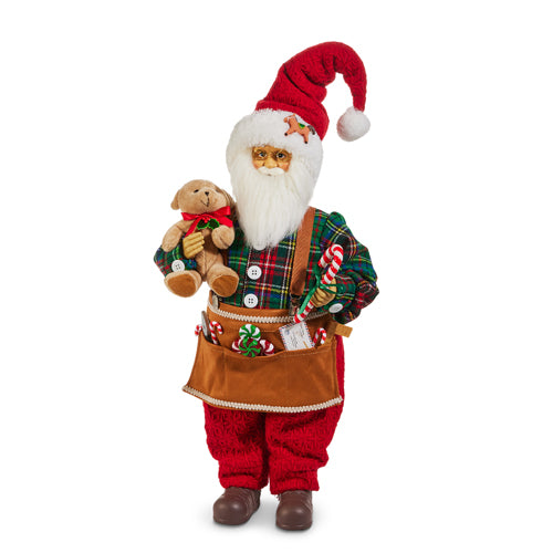 Santa De Tienda De Juguetes 18In