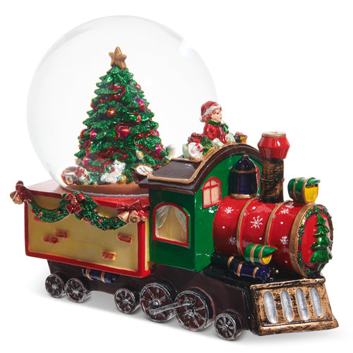 Bola De Cristal Musical Con Tren 8.75In