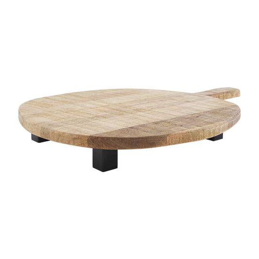 Tabla de cocina con patas negras