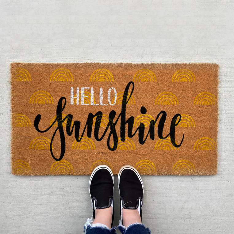 Alfombra hello sunshine