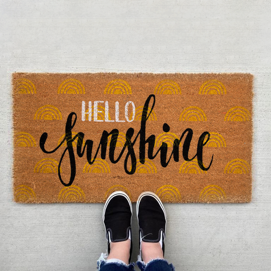 Alfombra hello sunshine