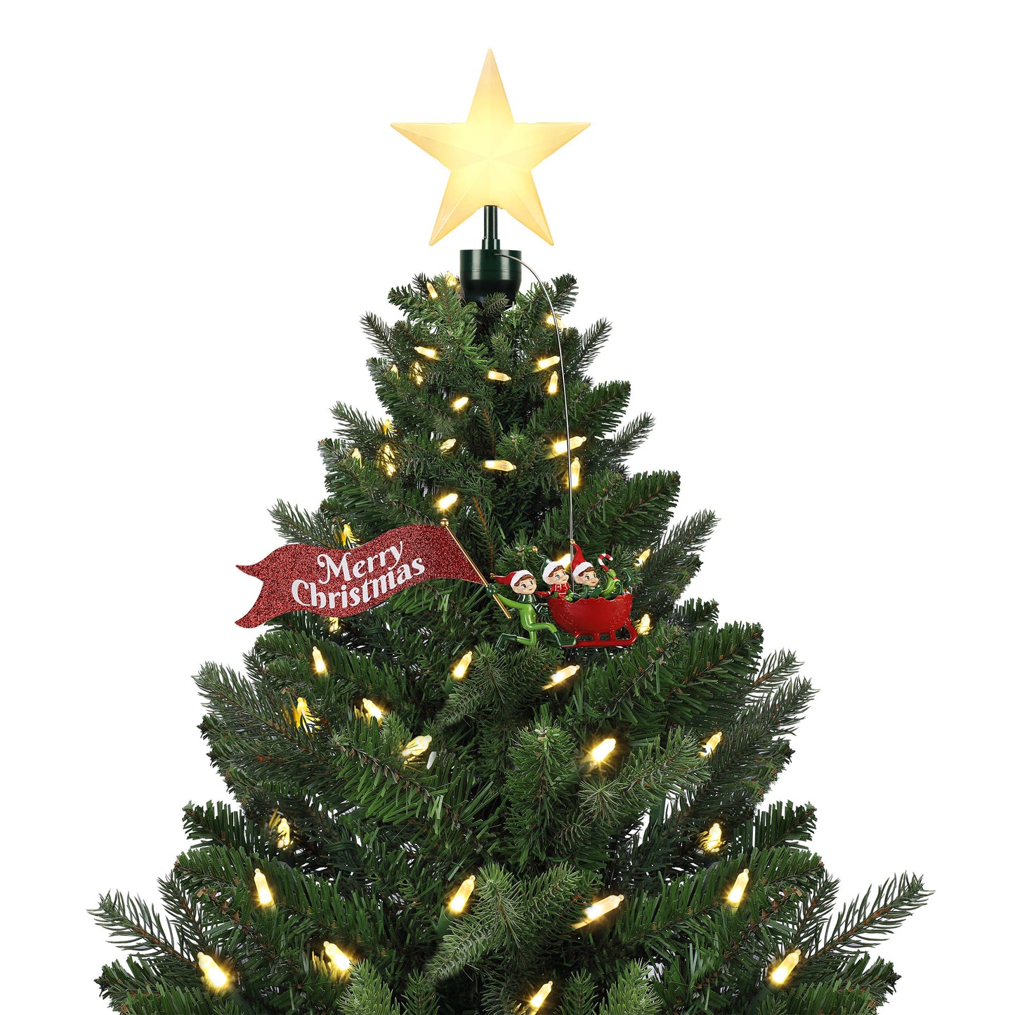 Punta de arbol de gnomos