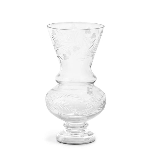 Florero de vidrio pequeño