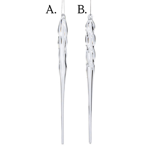 Adorno de hielo grande