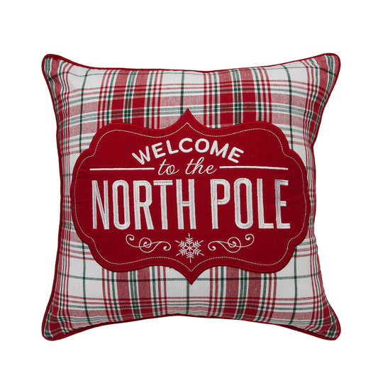 Cojin welcome north pole