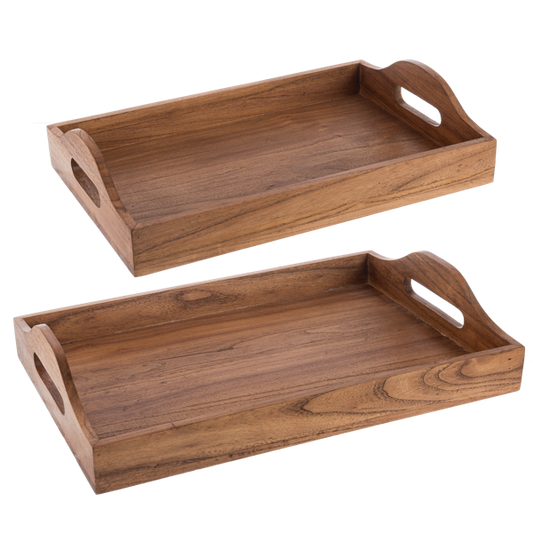 Azafate de madera sencillos