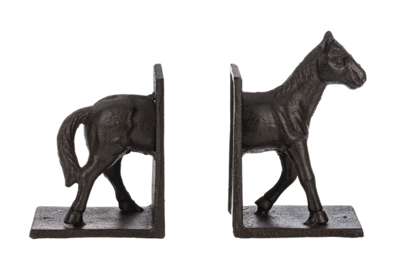 Sujetalibros de cuerpo de caballo