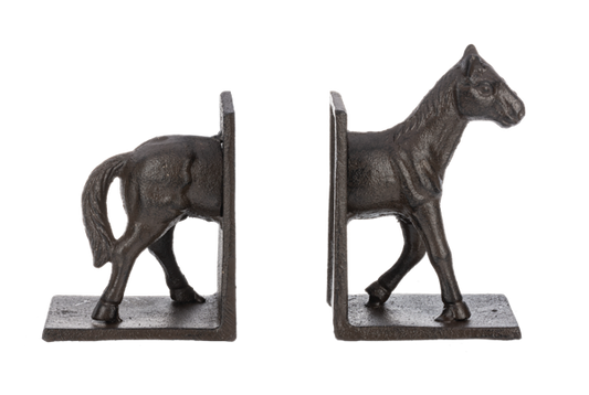 Sujetalibros de cuerpo de caballo