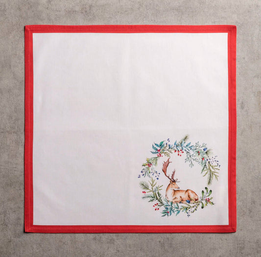 Servilletas de tela set of 4 holly time
