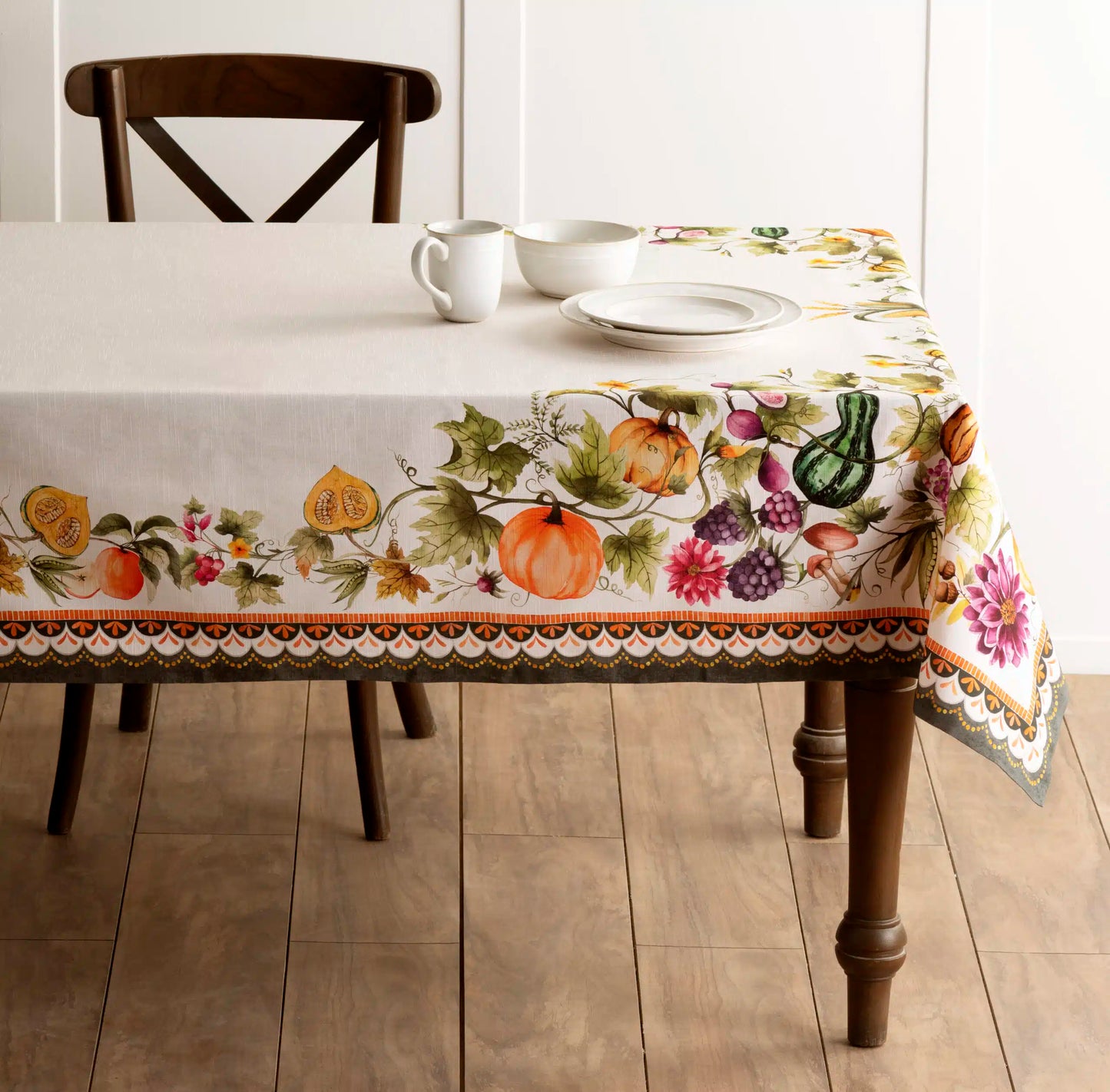Mantel Pumpkin Garden - Crema