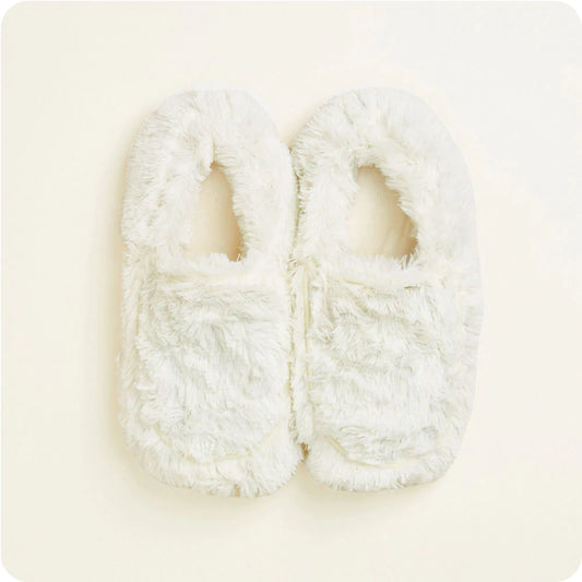 Pantuflas crema