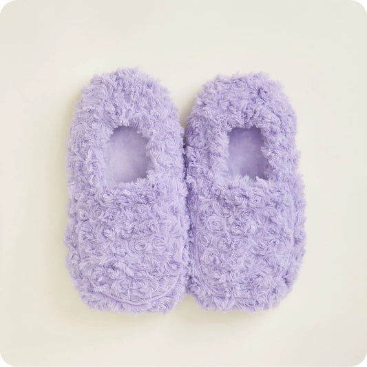 Pantuflas moradas