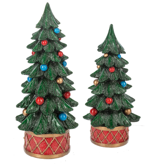 Arbol verde con tambor