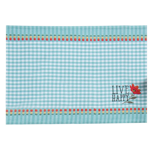 Individual rectangular live happy