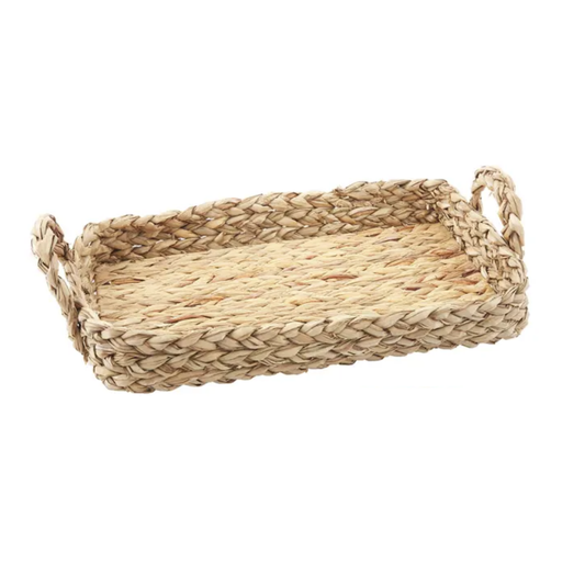 Azafate de yute rectangular