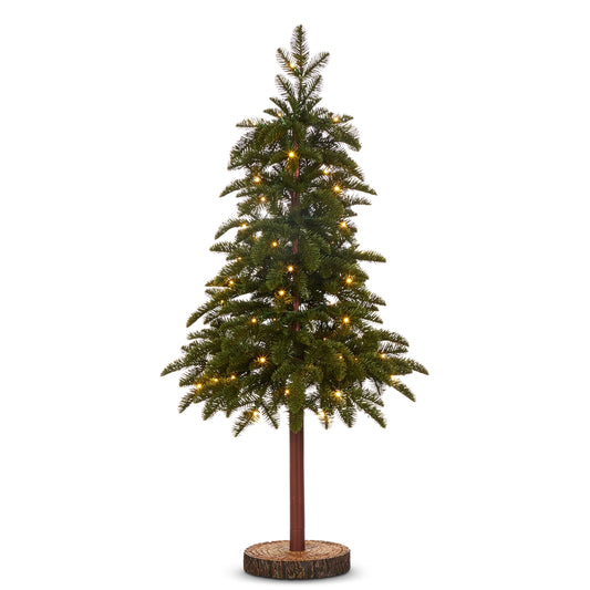 Arbol iluminado sobre base 3.5pies