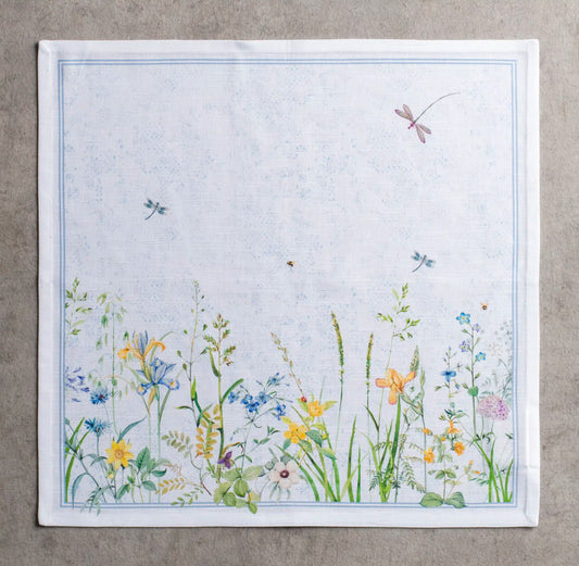 Servilletas de tela Fleurs de Mai set de 4