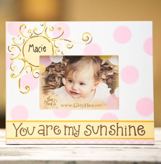 Marco You are my sunshine (Rosado)
