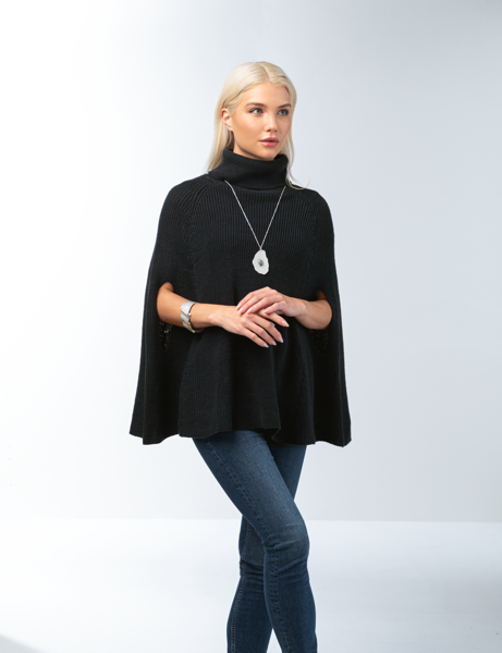 Poncho Con Cuello