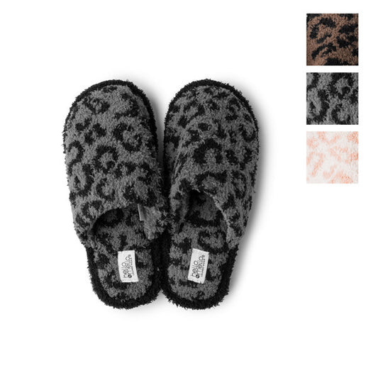 Pantuflas de animal print