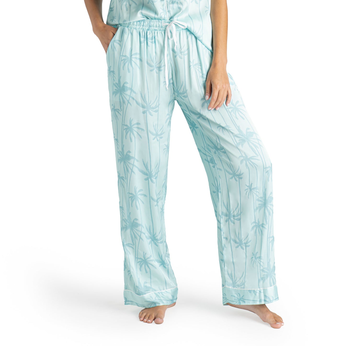 Pantalon de satin