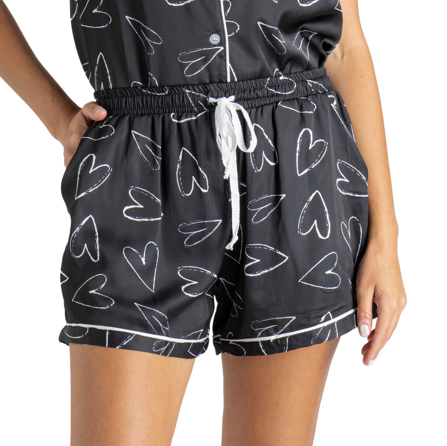 Short de satin