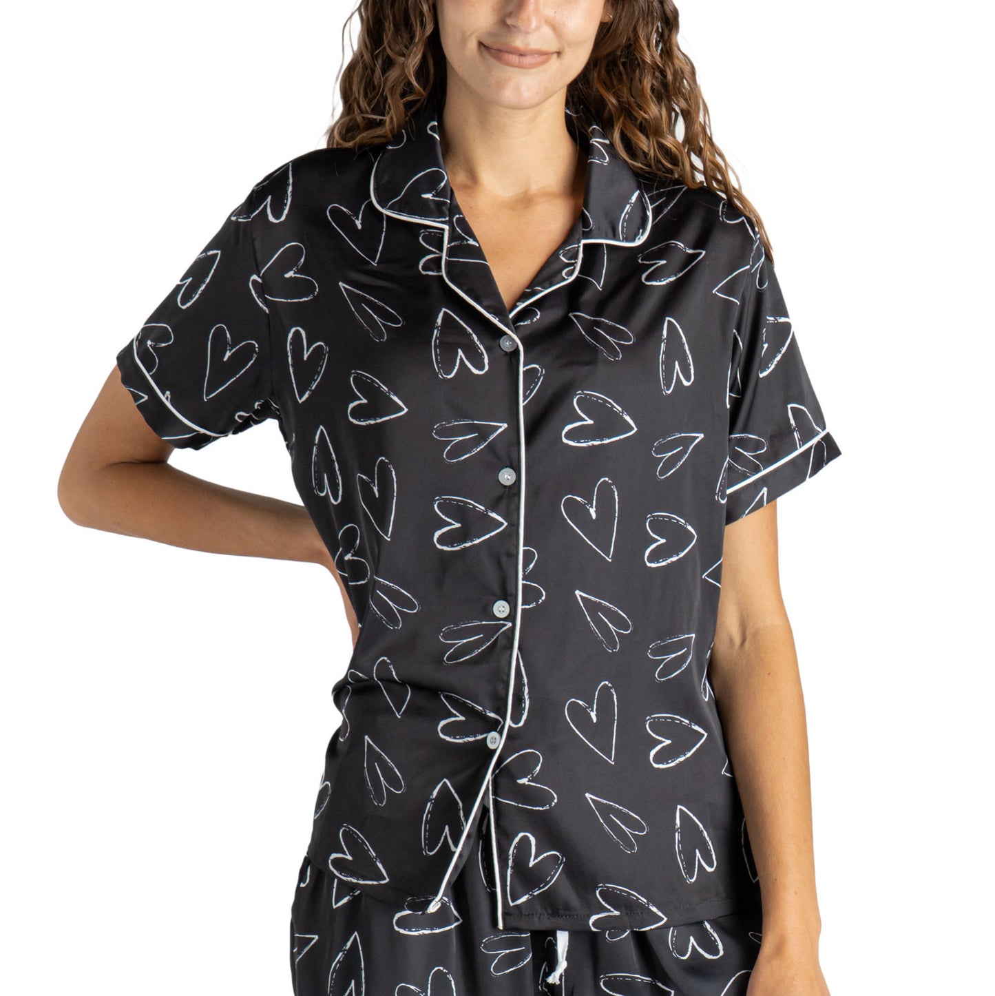 Blusa de satin