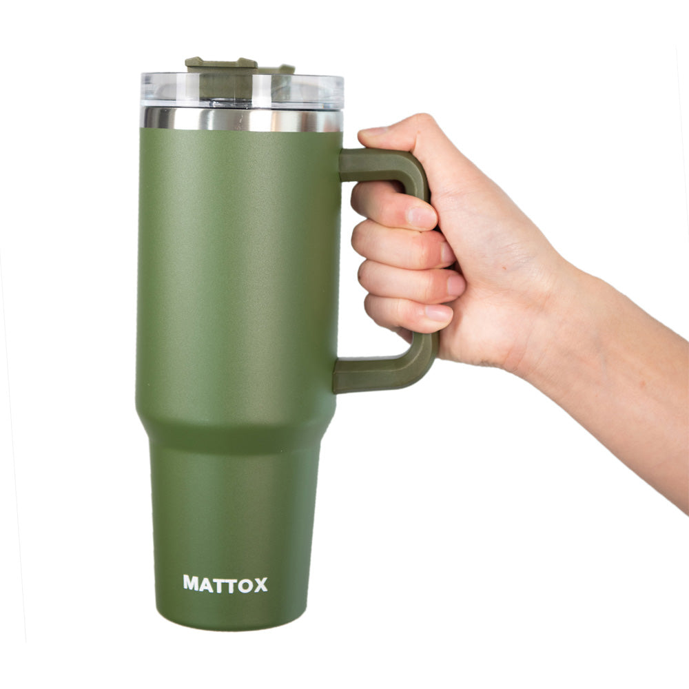 Tumbler verde olivo
