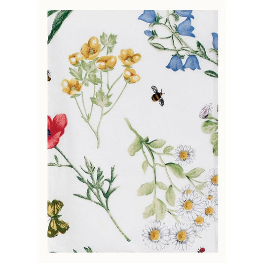 Servilletas de flores silvestres blanco
