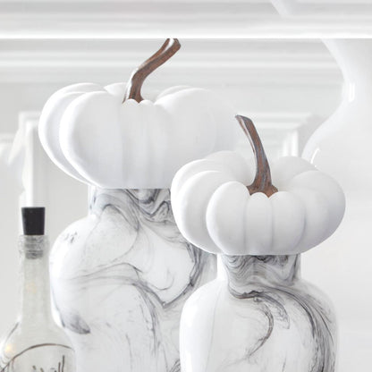 Calabaza blanca pequeña