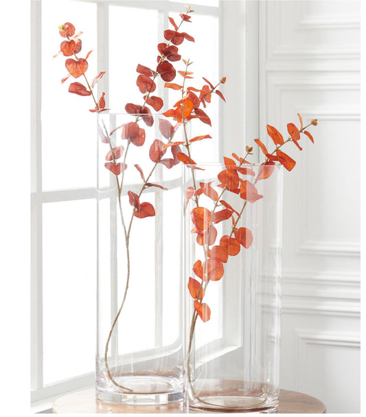 Ramo De Eucalipto Naranja De 90 Cm