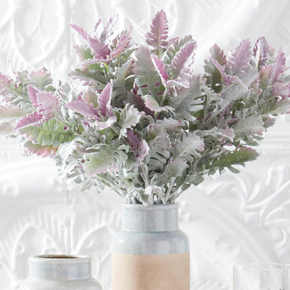 Rama dusty miller color verde/lavanda