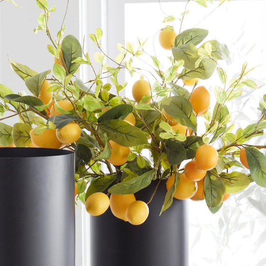 Rama de limon y follaje 28 pulgadas