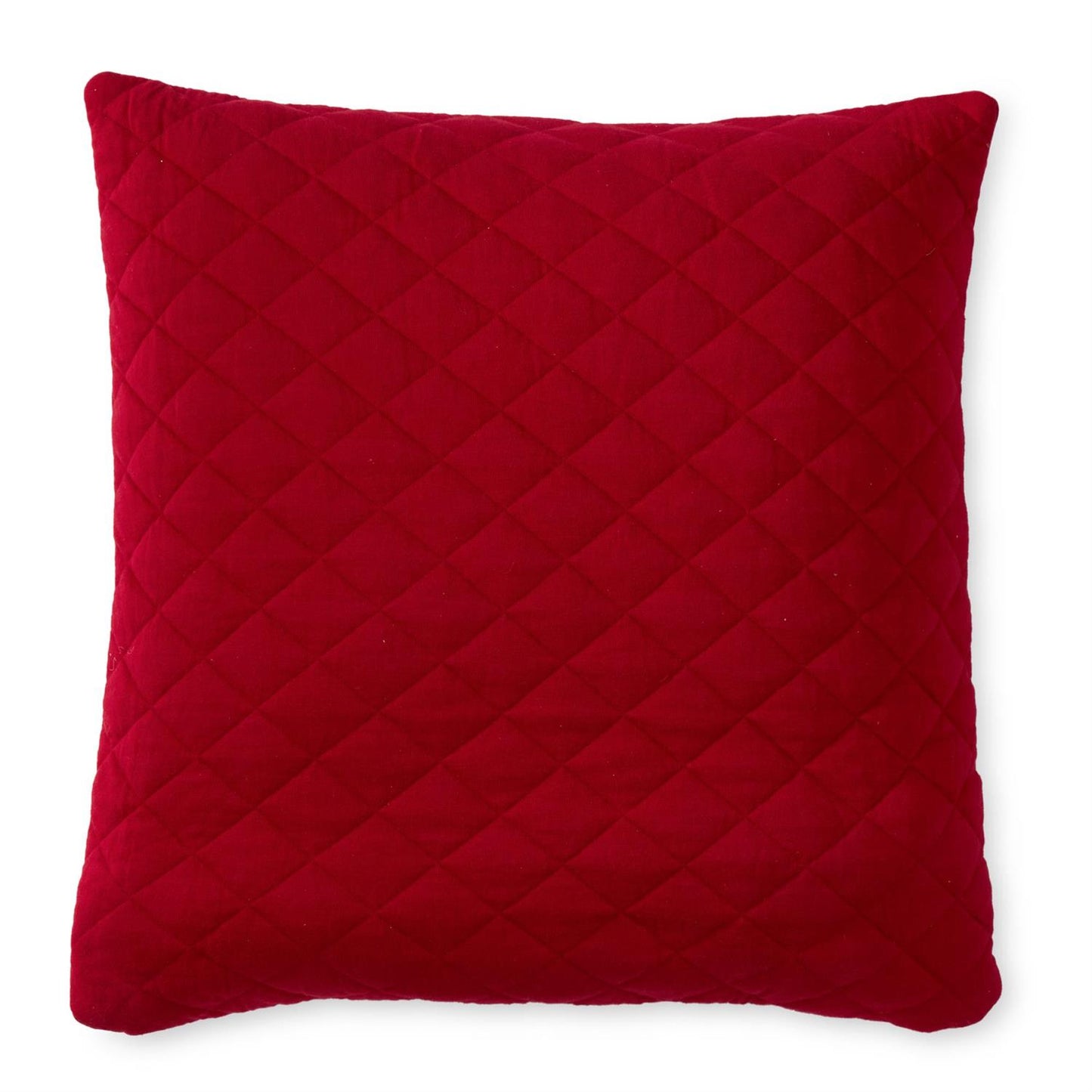 Cojin acolchado rojo 20 in