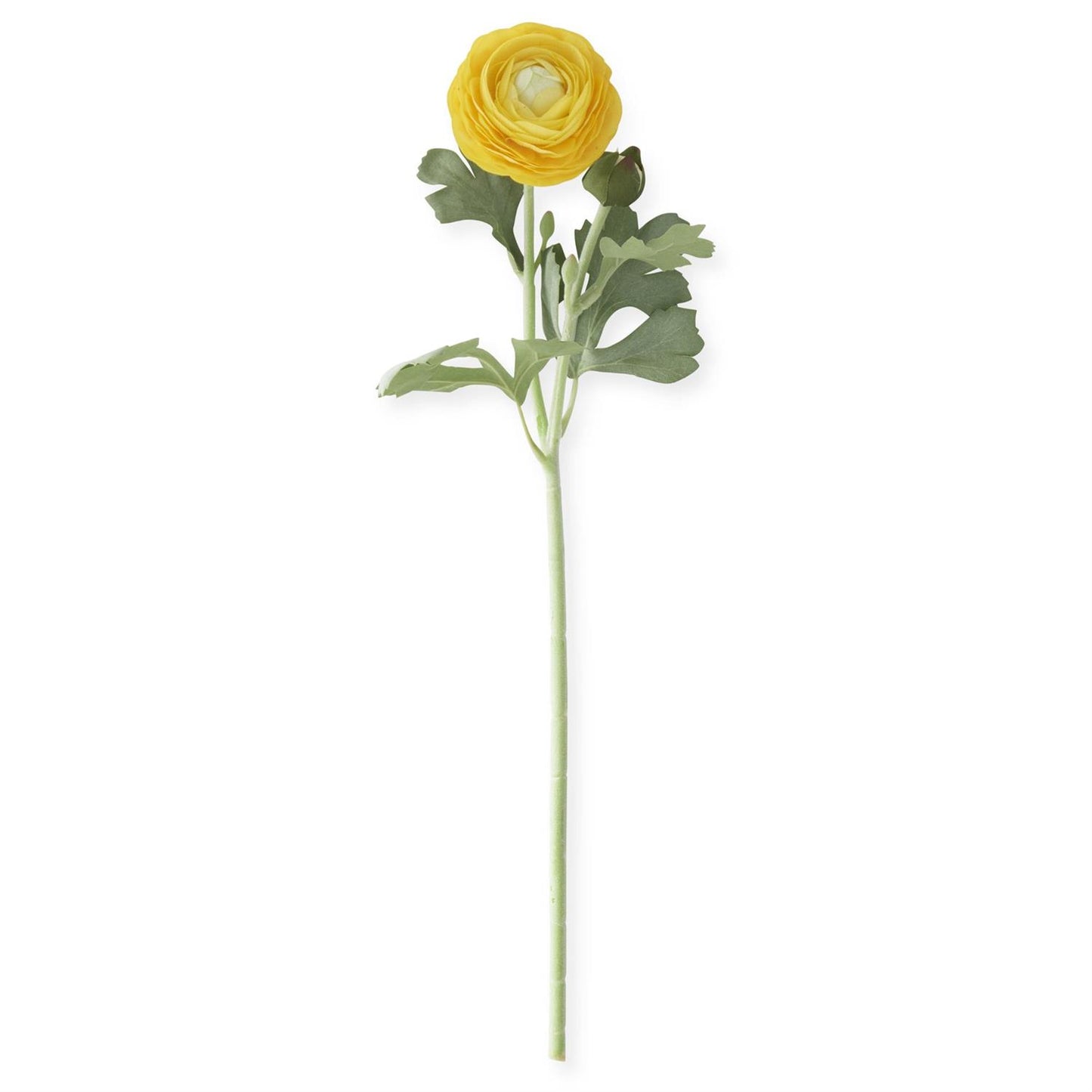 Rama ranunculus real touch amarillo oscuro 19.5 pulgadas