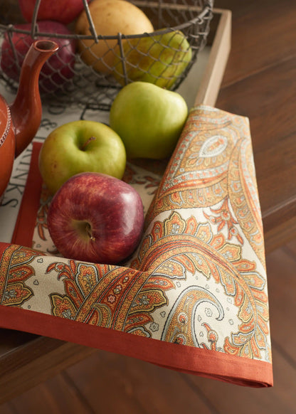 Servilletas de tela Kashmir Paisley set de 4