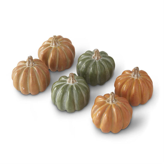 Calabazas resina surtidas 3in