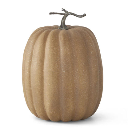 Calabaza moteada cafe y crema 19 in